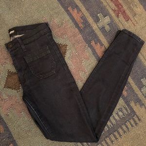 Hudson high waisted skinny jeans